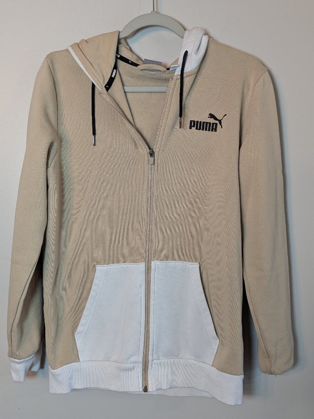 Puma Mens Colorblock Hoodie Full Zip Small